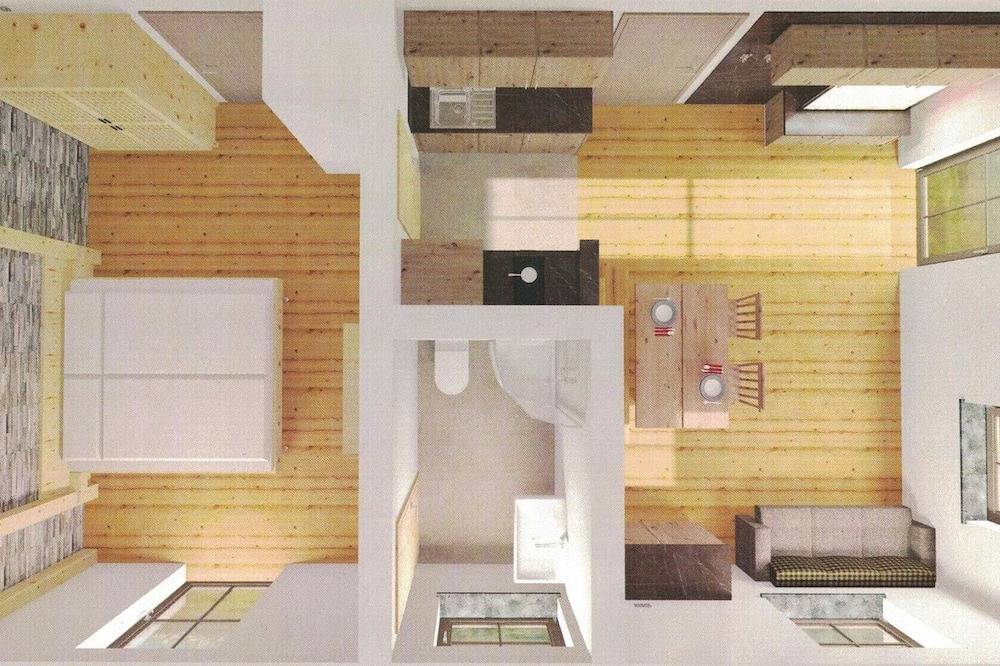 Ganze Wohnung, Ferienwohnung Kienberg, 50m², 1 separates Schlafzimmer, Balkon in Inzell, Bayerische Alpen