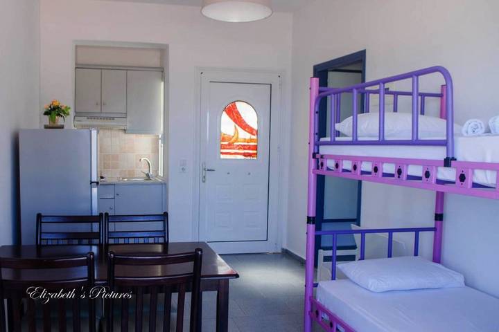 Gîte pour 4 personnes, avec vue et balcon dans Georgioupoli - 3