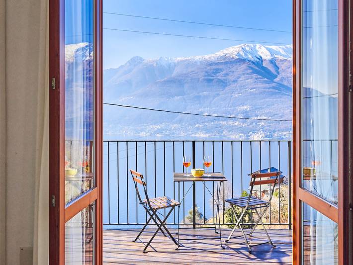Ferienwohnung für 4 Personen, mit Balkon und Garten sowie Seeblick - 1