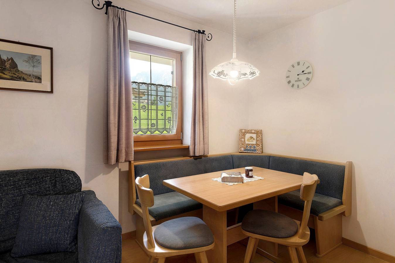 Ganze Wohnung, Ferienwohnung "Stinerhof - Panoramablick" mit Bergblick, Balkon & Garten in Völs am Schlern, Dolomiti Superski