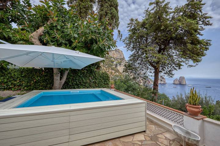 Villa pour 6 personnes, avec jacuzzi et balcon à Capri - 4
