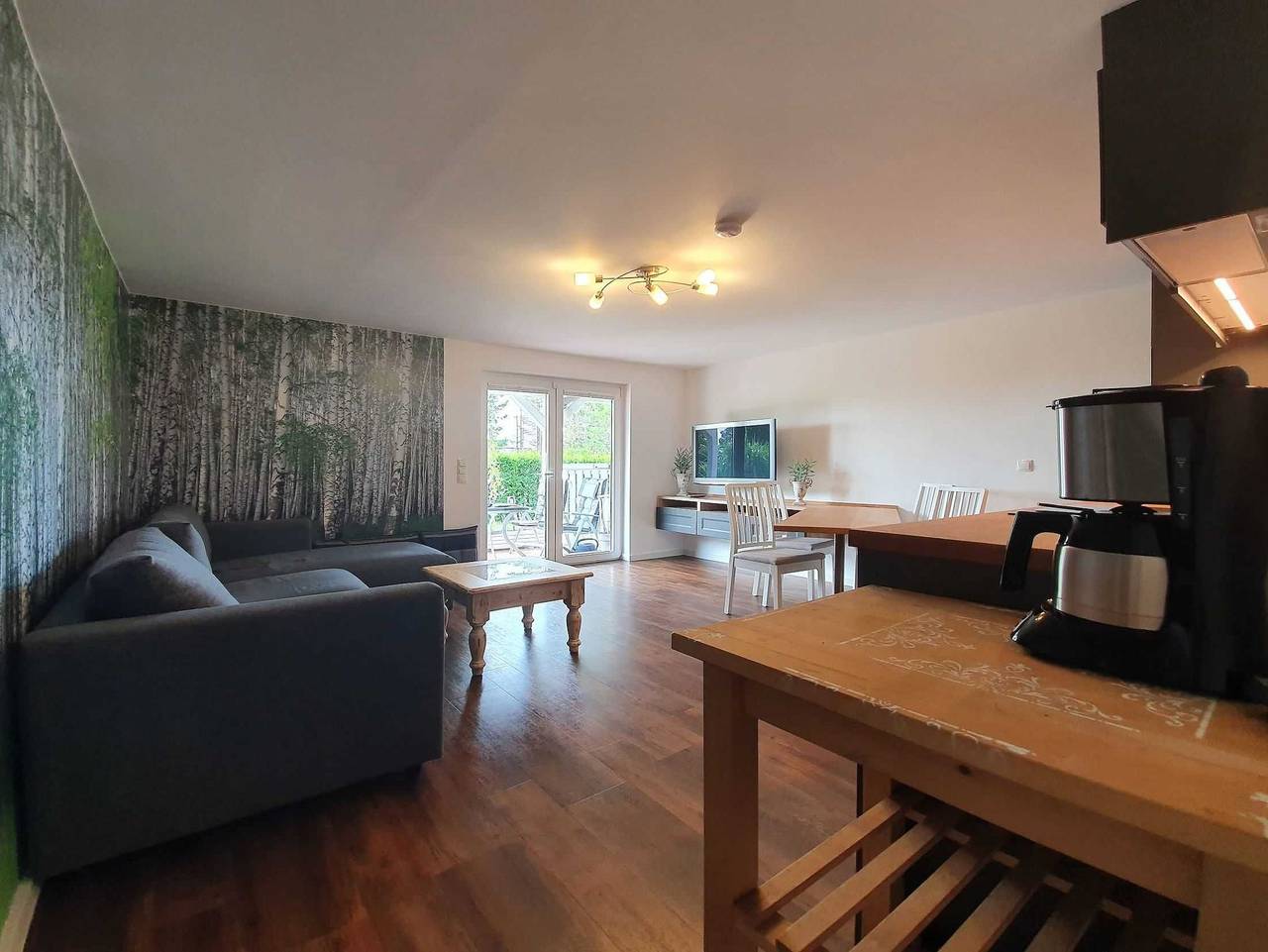 Ganze Ferienwohnung, Ferienwohnung Smilla in Sellin - Smilla: 45m², 2-Raum, 4 Pers., Terrasse, Garten, Hund in Selliner See, Sellin