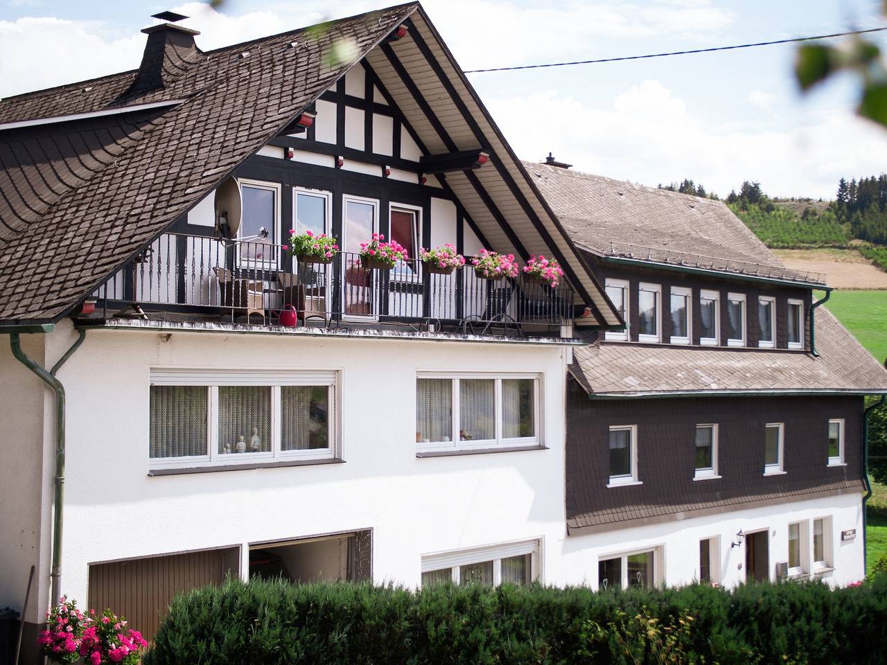 Bauernhofpension wiebelhaus-mester - doppelzimmer mit dusche und wc in Lennestadt, Sauerland