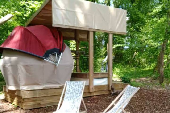 Cabane en bois pour 2 personnes