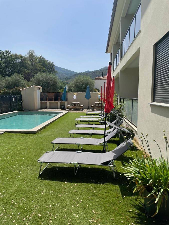 Gîte pour 6 personnes, avec vue ainsi que piscine et jardin à Vescovato - 3