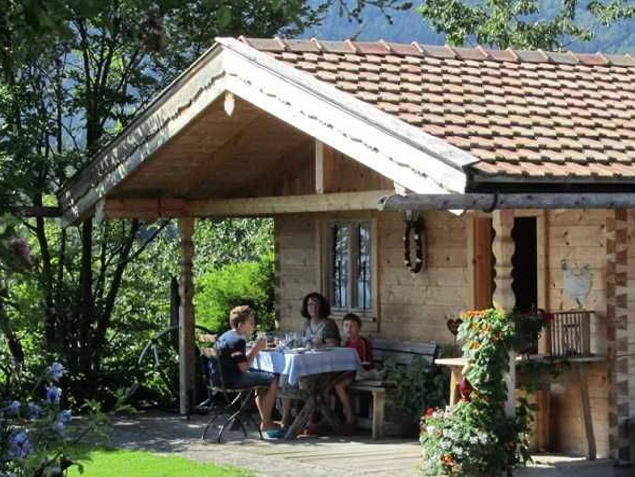 Koglhof  -  Kathrin und Hans Kirchberger - Morgenrot in Fischbachau, Alpenland Tegernsee Schliersee