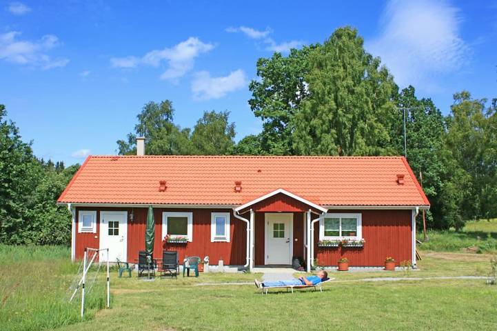 Ferienhaus für 7 Personen, mit Terrasse und Garten in Ryd