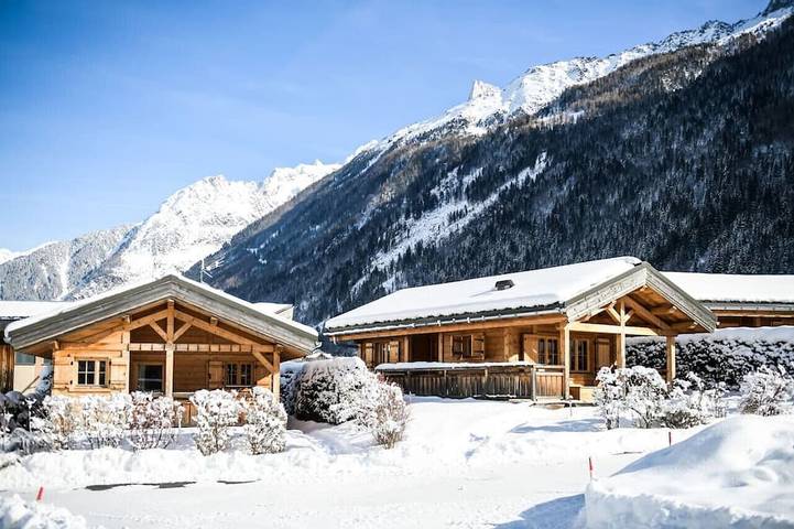 Bungalow pour 4 personnes, avec jardin à Chamonix-Mont-Blanc