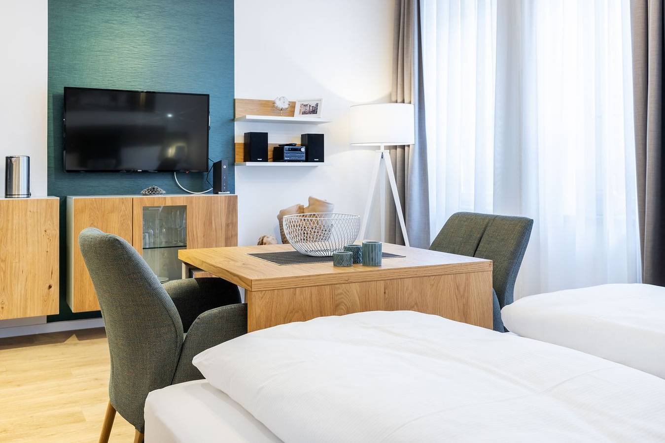 Ganze Wohnung, Schickes 1-Zimmer Apartment in bester Hafenlage für den Städtetrip nach Wismar in Wismar, Nordwestmecklenburg (Wismar und Umgebung)
