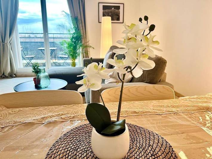 Gîte pour 4 personnes, avec balcon à Bobigny