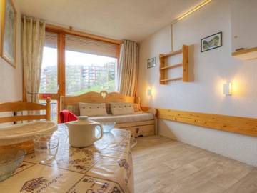 Gîte pour 3 personnes, avec terrasse dans Arc 1800