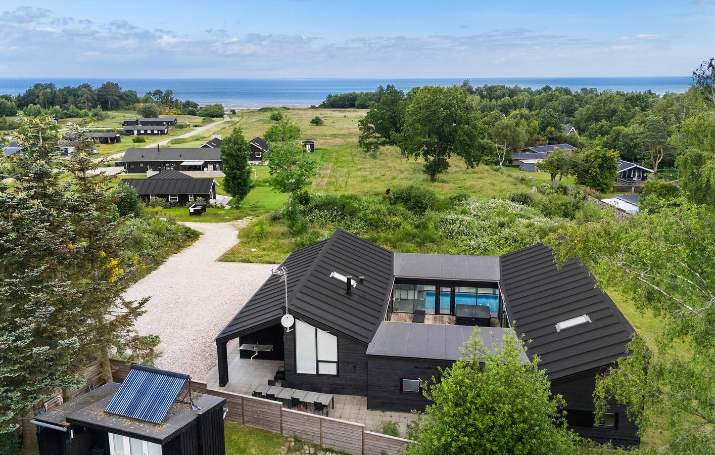 Feriehus for 20 personer med terrasse in Bønnerup Strand, Glesborg