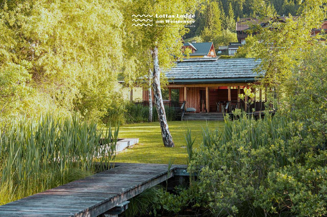 Geheel appartement, Lottas Lodge am Weissensee - Exklusive Ferienwohnung mit privatem Seezugang in Gailtaler Alpen, Weissensee