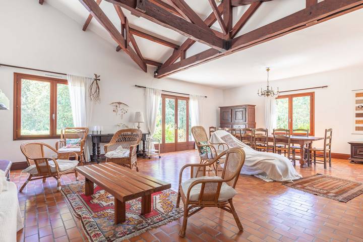 Maison de vacances pour 8 personnes, avec balcon et jardin, animaux acceptés à Le Grand-Village-Plage