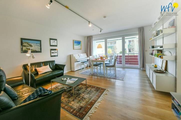 Ferienwohnung für 4 Personen, mit Garten und Balkon auf Langeoog