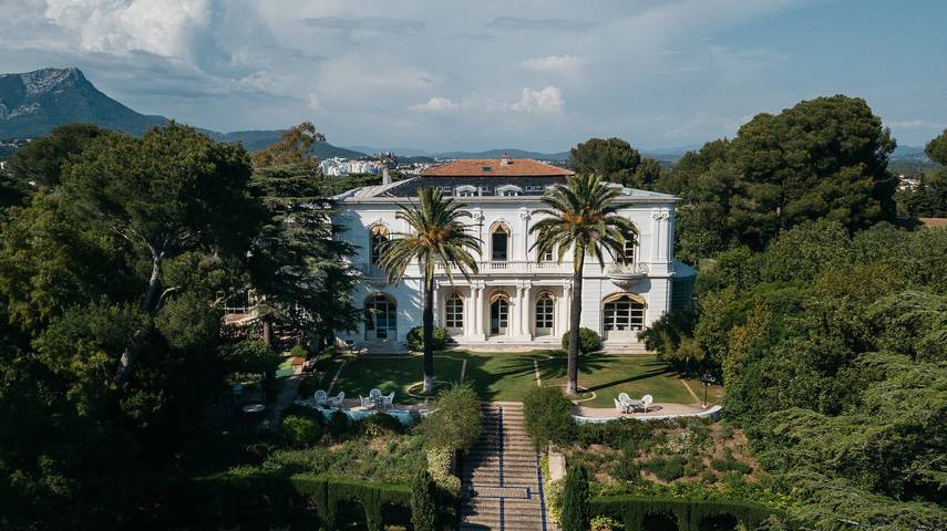 Chambre pour 2 personnes, avec balcon et vue à Le Pradet