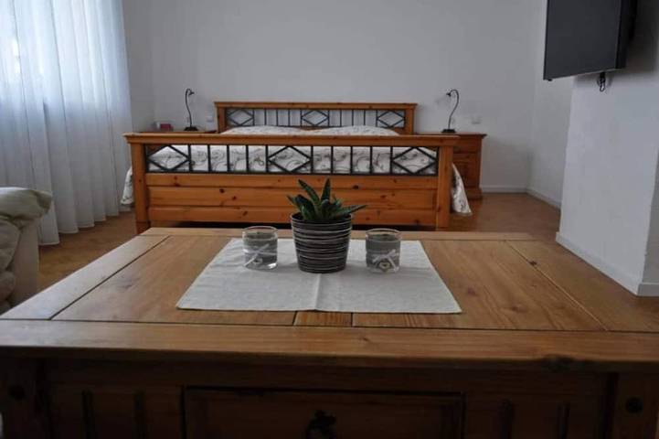 Ferienwohnung für 3 Personen, mit Garten, mit Haustier