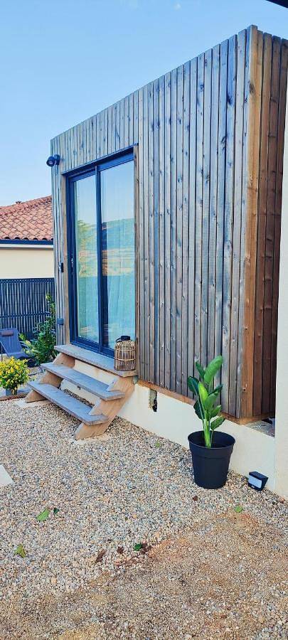 Gîte Gaïa studio avec exterieur in Saint-Jean-de-Fos, Région de Lodève