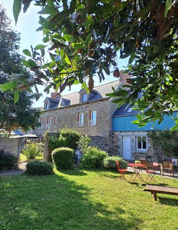 Chambre d’hôte pour 2 personnes, avec terrasse et vue à Cherrueix