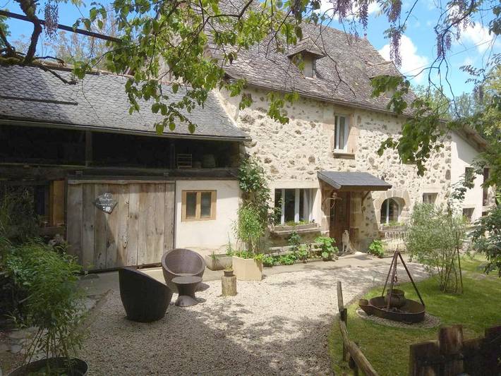Chambre d’hôte pour 3 personnes, avec Terrasse ainsi que Jardin et Vue