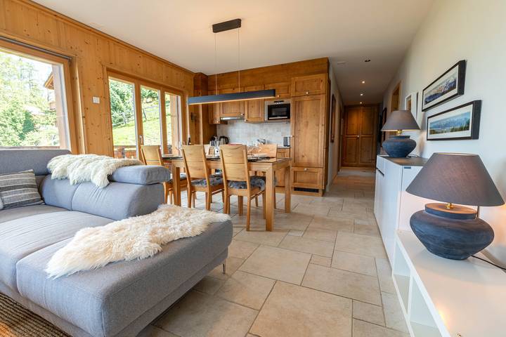 Gîte pour 6 personnes, avec balcon et sauna à Veysonnaz - 4