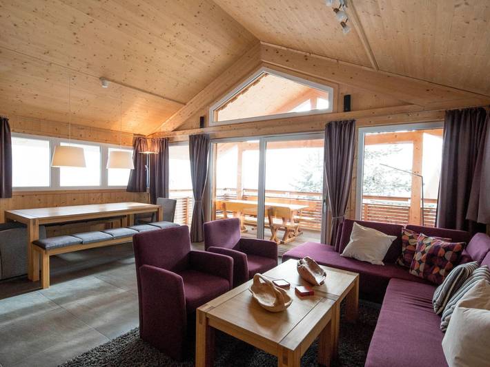 Ferienhaus für 10 Personen, mit Whirlpool und Balkon sowie Sauna in Nockberge