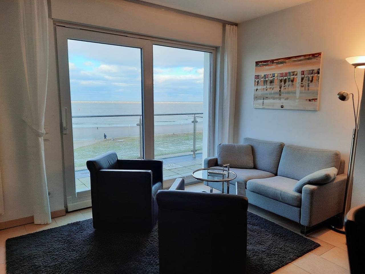 Ganze Wohnung, Penthouse Ferienwohnung 15 in der Strandvilla Therese in Norderney Weststrand, Norderney