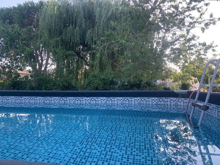 Maison de campagne pour 10 personnes, avec piscine ainsi que jardin et vue à Peujard - 4