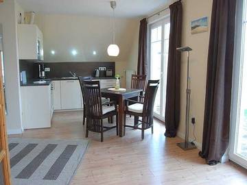 Ferienwohnung für 4 Personen, mit Garten und Sauna sowie Terrasse, mit Haustier in Waabs