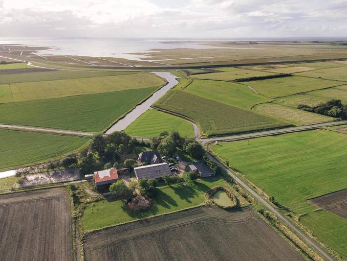 Ferienwohnung für 5 Personen, mit Ausblick und Garten, kinderfreundlich in Tümlauer Koog - 4