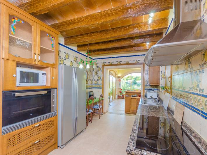 Finca für 18 Personen, mit Balkon/Terrasse und Pool, kinderfreundlich in Campos - 3