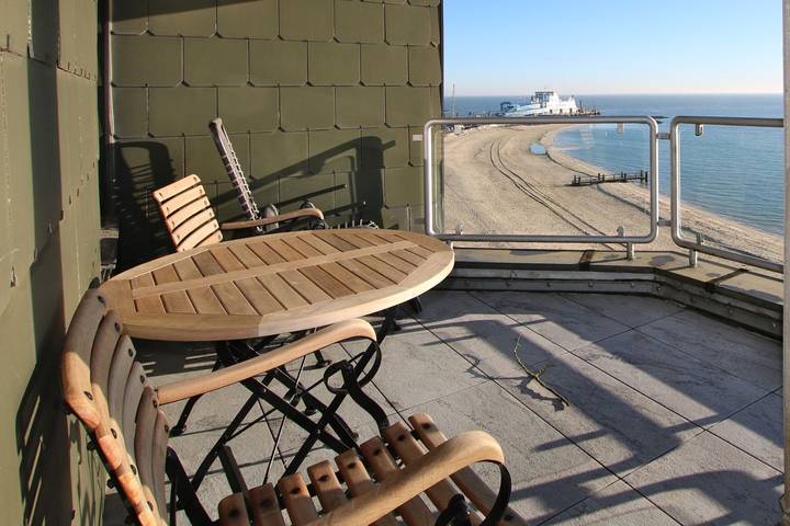 Ferienwohnung für 2 Personen, mit Ausblick und Sauna sowie Balkon auf Föhr - 2