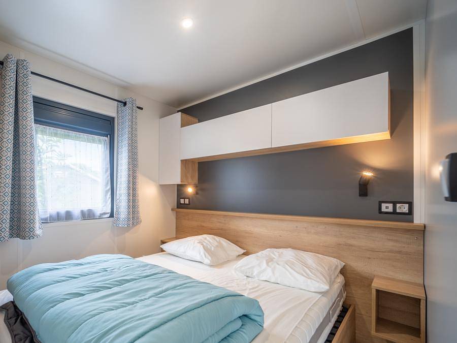 Camping Les Genêts - Mobile home 6 persons - Premium 3 bedrooms 34m² approx in Saint-Jean-de-Monts, Vendée