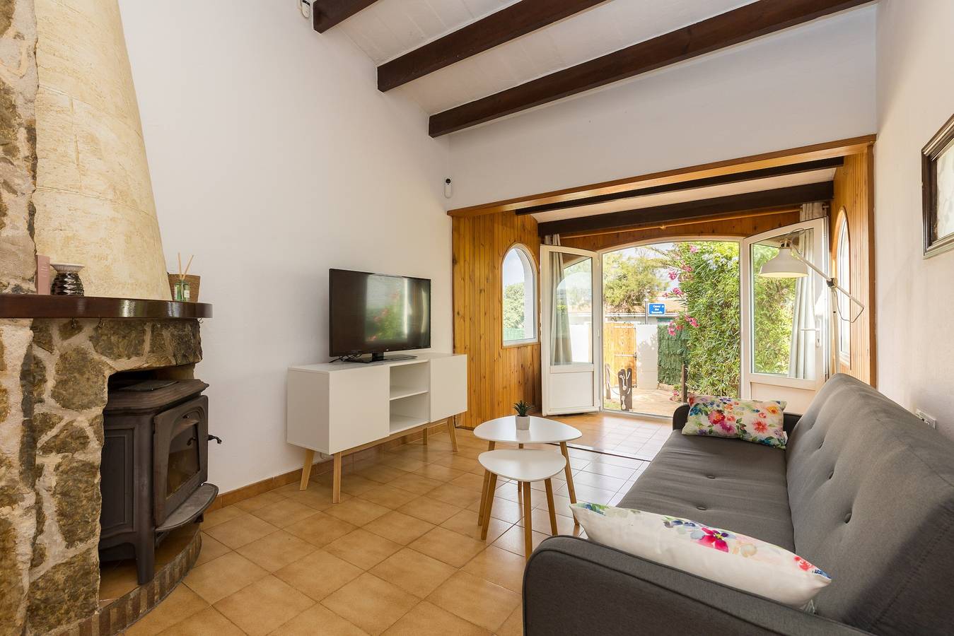 Casa de vacaciones para 4 personas con jardín in S'Algar, Sant Lluís