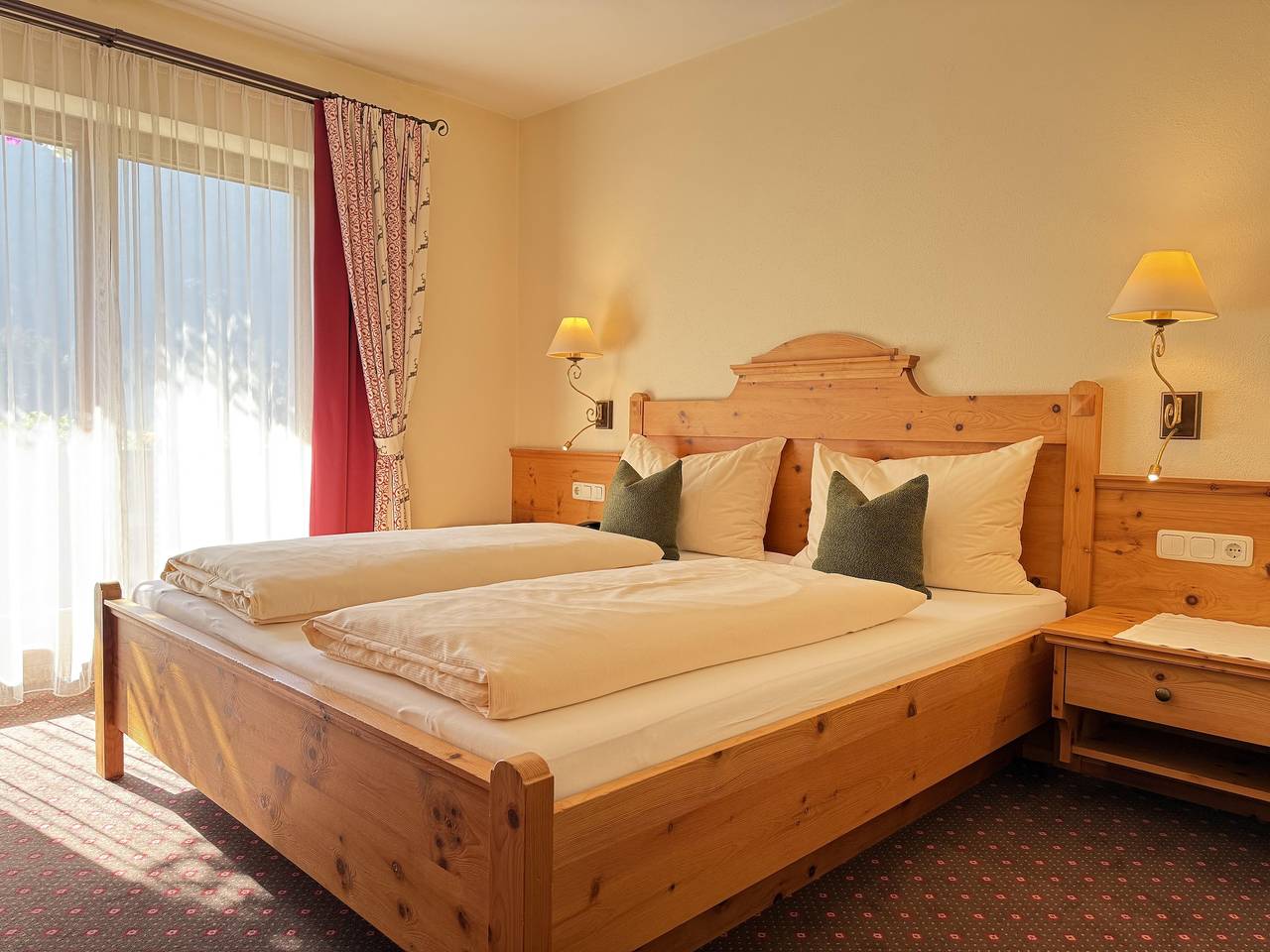 Doppelzimmer "Zirbenholz" in Brandenberg, Kaisergebirge