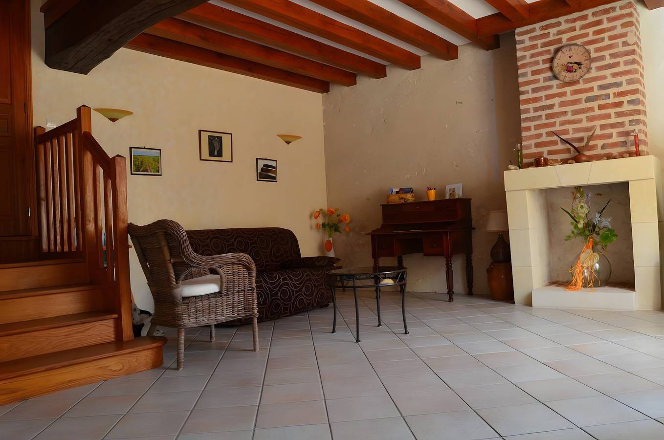 Gite la clématite - au coeur des châteaux in Mosnes, Région de Tours