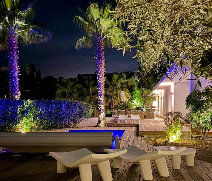 Appartement de vacances pour 6 personnes, avec piscine ainsi que vue et jardin - 1