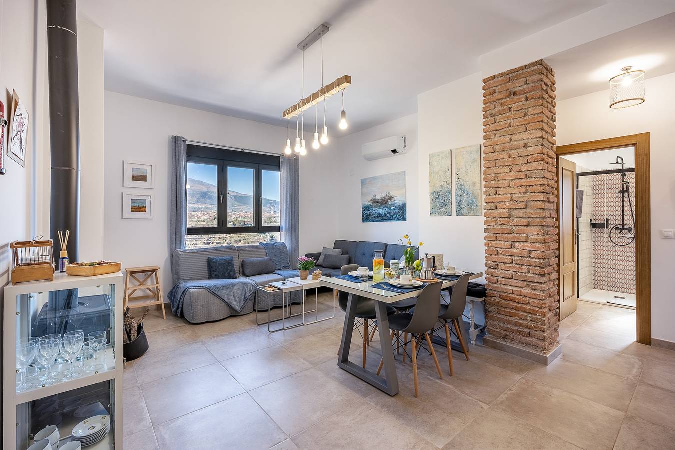 Maison de campagne "La Parva - Casa Rural Eralta" avec vue sur les montagnes in Dúrcal, Province de Grenade