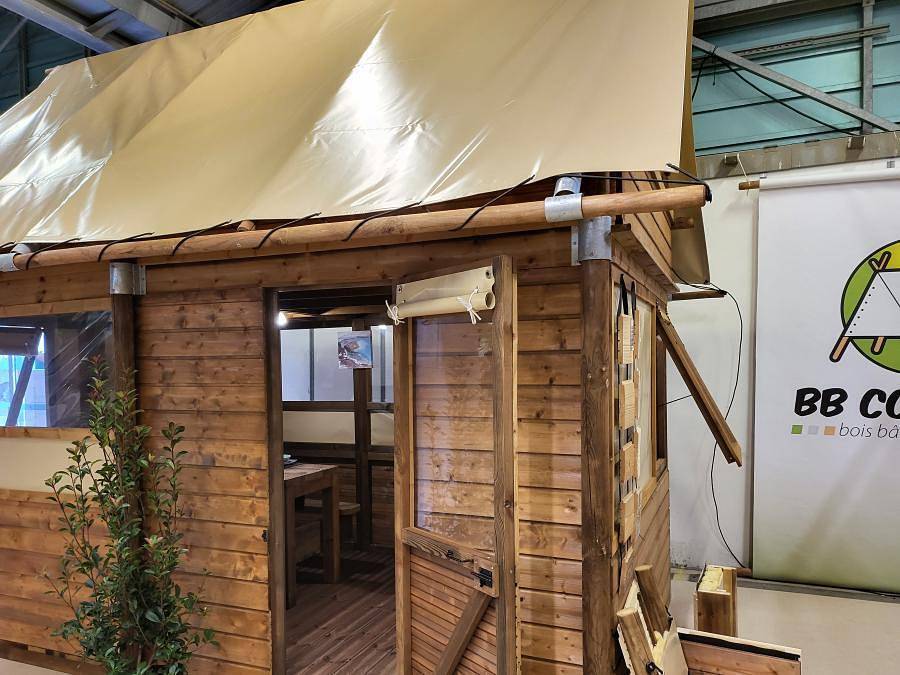Camping Le Graniers - Zelt 3 personen - Biwakzelt ohne Sanitäranlagen in Monoblet, Cevennen