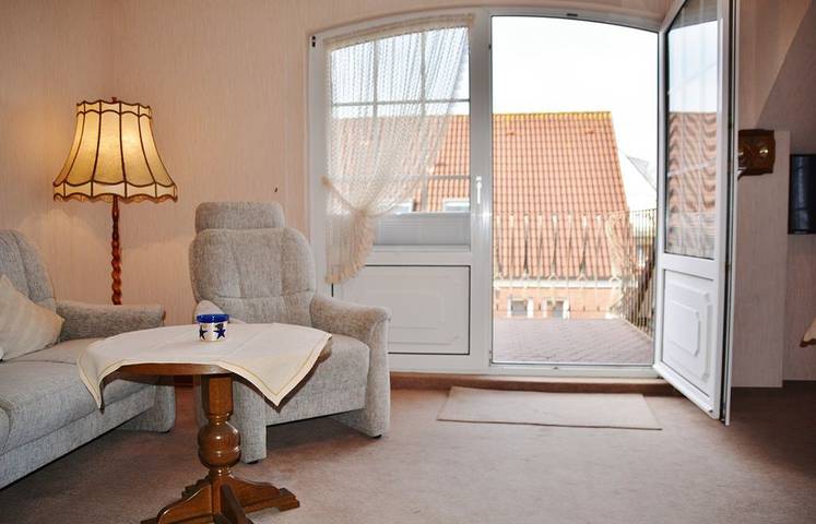 Ferienwohnung für 2 Personen, mit Balkon auf Norderney