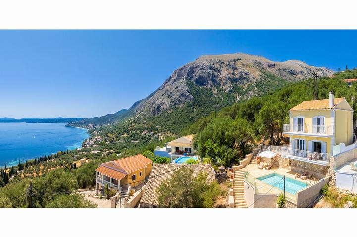 Villa mit pool für 5 Personen, mit Garten und Meerblick auf Korfu - 4