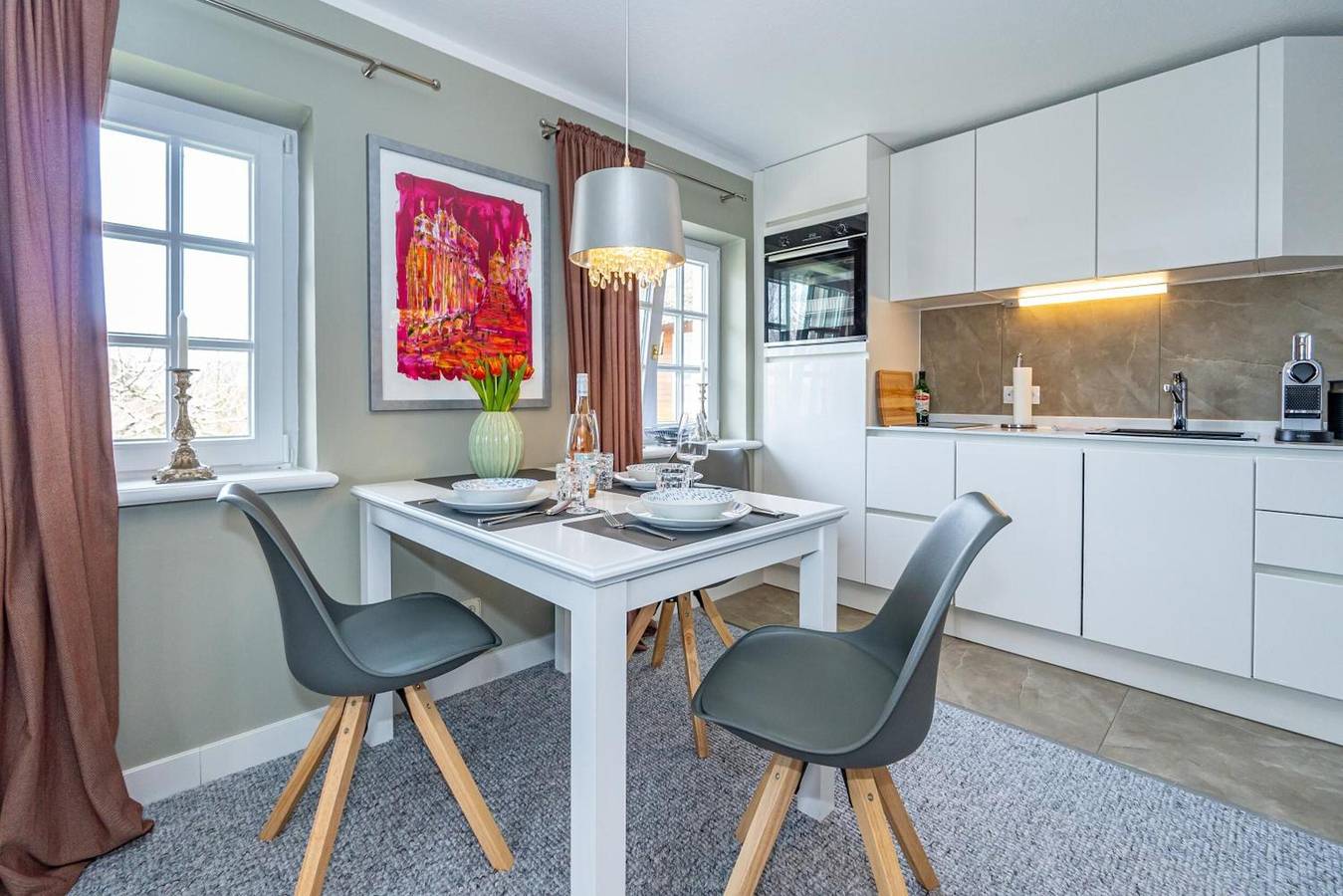 Ganze Wohnung, Apartment 'Gemütliche Wohnung' mit Gemeinschaftsgarten und Wlan in Keitum, Sylt (Gemeinde)
