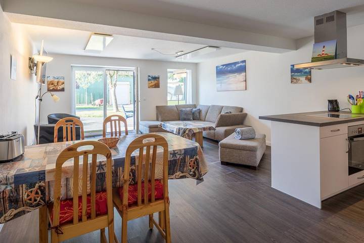 Ferienwohnung für 3 Personen, mit Garten und Sauna, mit Haustier