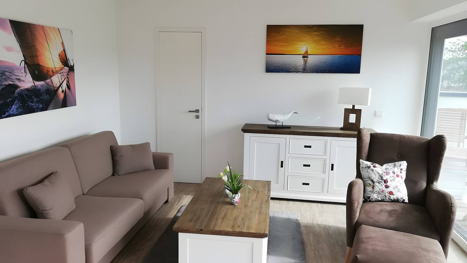 Geniet van zeezicht & rust – Exclusief penthouse in de haven van Lauterbach, foto 10