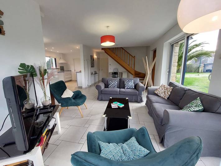 Maison de vacances pour 8 personnes, avec jardin, animaux acceptés dans le Morbihan - 3