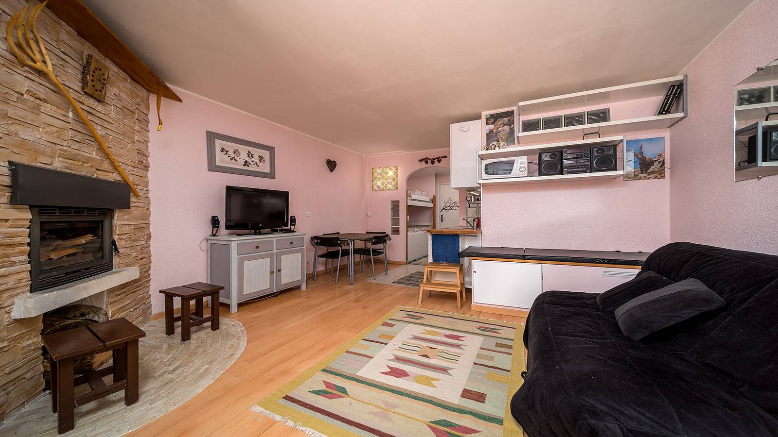Ganzes Studio, Auriac A N°01 - St4 in La Foux d'Allos, Allos