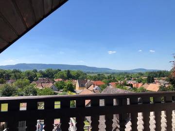 Gîte pour 4 personnes, avec vue et balcon à Szigliget