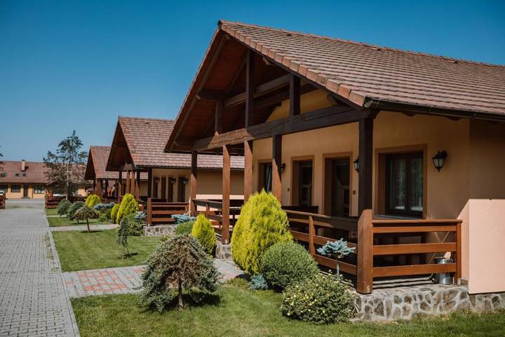 Station pour 3 personnes, avec terrasse ainsi que jardin et sauna dans Mureș - 4