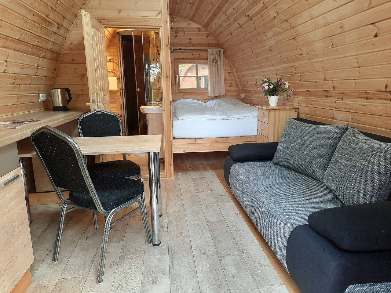 Holiday home for 3 people with terrace in Silberstedt, Haithabu