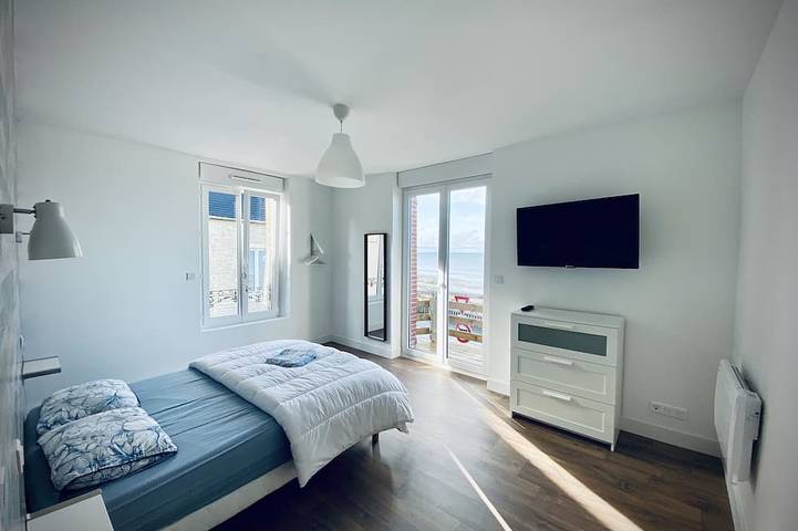 Cottage 8-10 Personen direkt am Strand im Herzen der D-Day Strände. in Saint-Benoît-de-l'Aure, Bayeux und Umgebung